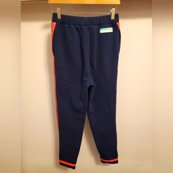 Adidas by Stella McCartney navy blue high waist polar joggers. Pink. Size S. - Picture 4 of 14